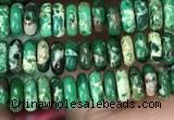 CDE1259 15.5 inches 2*4mm rondelle sea sediment jasper beads