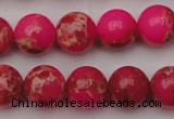 CDE2014 15.5 inches 10mm round dyed sea sediment jasper beads