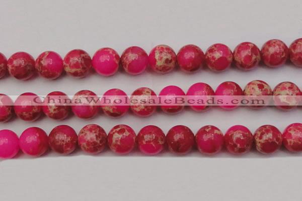 CDE2021 15.5 inches 24mm round dyed sea sediment jasper beads