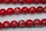 CDE2023 15.5 inches 6mm round dyed sea sediment jasper beads