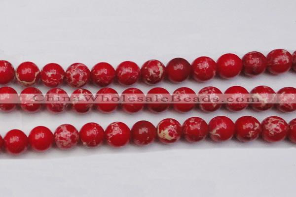 CDE2029 15.5 inches 18mm round dyed sea sediment jasper beads