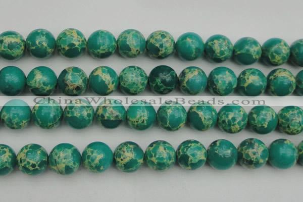 CDE2250 15.5 inches 20mm round dyed sea sediment jasper beads