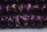 CDE2638 15.5 inches 15*20mm rondelle dyed sea sediment jasper beads