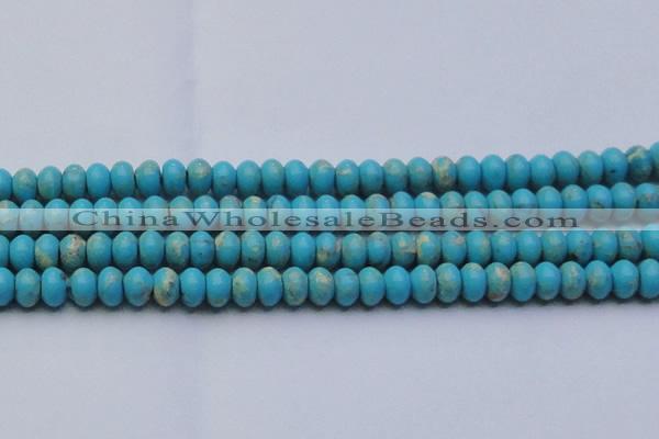 CDE2645 15.5 inches 13*18mm rondelle dyed sea sediment jasper beads