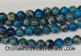 CDE265 15.5 inches 6mm round dyed sea sediment jasper beads