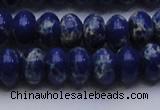 CDE2685 15.5 inches 13*18mm rondelle dyed sea sediment jasper beads