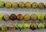 CDE864 15.5 inches 12mm round dyed sea sediment jasper beads wholesale