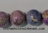 CDI698 15.5 inches 18mm round dyed imperial jasper beads