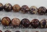 CDI844 15.5 inches 12mm round dyed imperial jasper beads wholesale