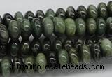 CDJ03 15.5 inches 5*10mm rondelle Canadian jade beads wholesale