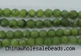 CDJ137 15.5 inches 4mm faceted round Canadian jade beads wholesale