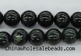 CDJ140 15.5 inches 8mm round Canadian jade beads wholesale