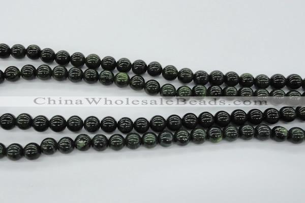 CDJ140 15.5 inches 8mm round Canadian jade beads wholesale