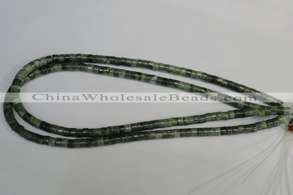 CDJ25 15.5 inches 4*6mm heishi Canadian jade beads wholesale