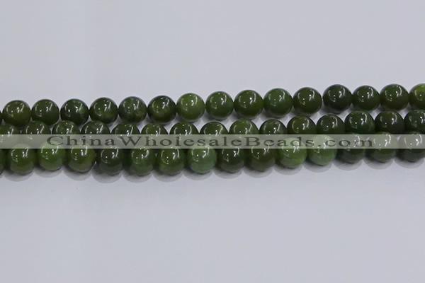 CDJ274 15.5 inches 12mm round Canadian jade beads wholesale