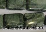 CDJ33 15.5 inches 18*25mm rectangle Canadian jade beads wholesale