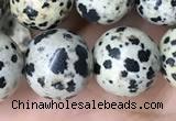 CDM95 15.5 inches 14mm round dalmatian jasper beads wholesale
