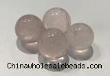 CDN1011 25mm round rose quartz decorations wholesale
