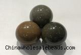 CDN1125 30mm round jasper decorations wholesale