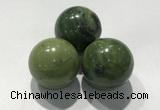 CDN1151 30mm round Canadian jade decorations wholesale