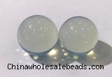 CDN1231 40mm round glass decorations wholesale