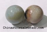 CDN1253 40mm round amazonite decorations wholesale