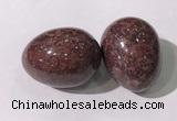 CDN1405 35*45mm egg-shaped jasper decorations wholesale