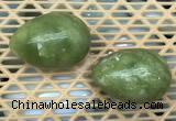 CDN339 35*50mm egg-shaped olivine decorations wholesale