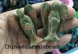 CDN503 35*50mm angel unakite decorations wholesale