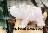 CDN530 35*80*55mm elephant rose quartz decorations wholesale