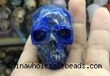 CDN560 35*50*40mm skull lapis lazuli decorations wholesale