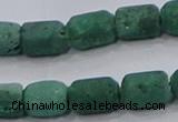 CDQ606 8 inches 6*8mm drum druzy quartz beads wholesale