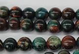 CDS186 15.5 inches 8mm round dyed serpentine jasper beads