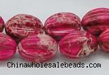 CDT22 15.5 inches 15*20mm star fruit shaped dyed aqua terra jasper beads