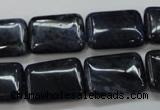 CDU09 15.5 inches 13*18mm rectangle natural blue dumortierite beads