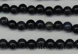 CDU100 15.5 inches 4mm round blue dumortierite beads wholesale