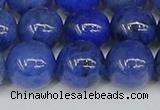 CDU345 15.5 inches 14mm round blue dumortierite beads wholesale