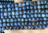 CDU367 15.5 inches 6mm round dumortierite gemstone beads