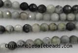 CEE351 15.5 inches 6mm faceted round eagle eye jasper beads