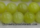 CEJ203 15.5 inches 10mm round lemon jade beads wholesale