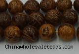 CEJ302 15.5 inches 8mm round elephant skin jasper beads wholesale