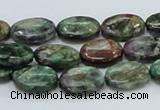 CEM12 15.5 inches 10*14mm oval emerald gemstone beads wholesale