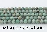 CEM53 15.5 inches 10mm round emerald gemstone beads wholesale