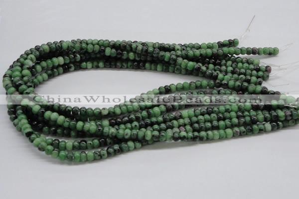 CEP05 15.5 inches 4*6mm rondelle epidote gemstone beads Wholesale