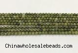 CEP200 15.5 inches 4mm round epidote gemstone beads wholesale