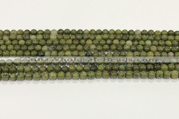 CEP200 15.5 inches 4mm round epidote gemstone beads wholesale