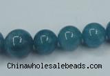 CEQ10 15.5 inches 8mm - 18mm round blue sponge quartz beads wholesale