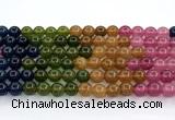 CEQ410 15 inches 8mm round sponge quartz gemstone beads