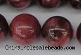 CFE11 15.5 inches 14mm round natural Brazilian fowlerite beads