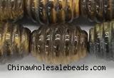 CFG1508 15.5 inches 15*20mm carved rice tiger eye beads